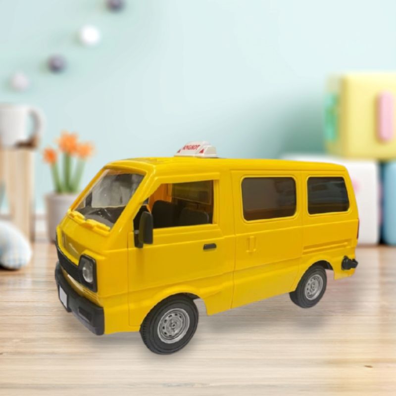 Mobil Remot Control Angkot Rc Mainan Anak RC TELOLET ANGKOT MAS BASURI  Mainan Angkutan Umum