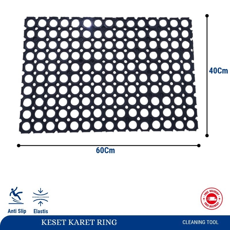 Keset Karet Ring / Keset Karet Lubang /Keset Karet Anti Slip