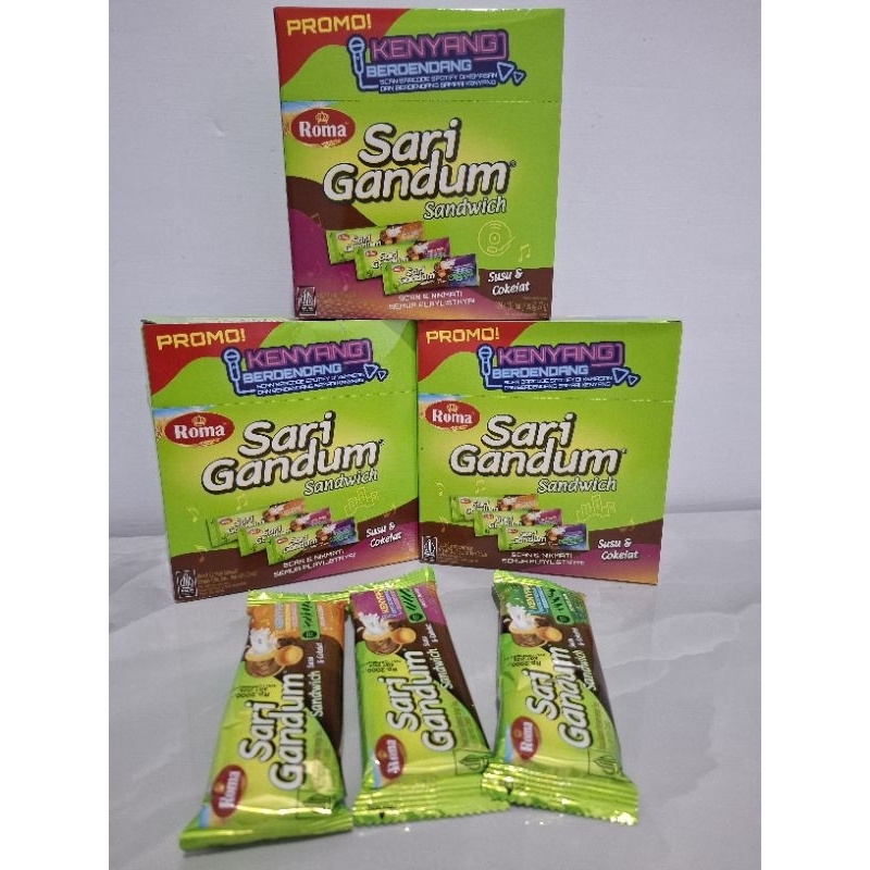 

sari gandum box isi 12