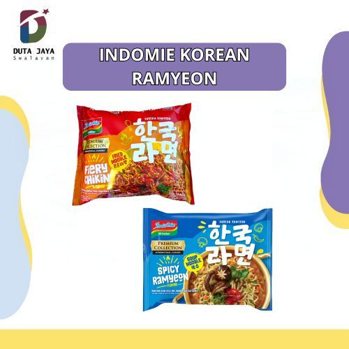 

NEW PRODUCT" Indomie Korean Ramyeon Fiery Chikin 94 gr, Spicy Ramyeon 83 gr & K-Rose 85 gr Mie Instant Premium Collection