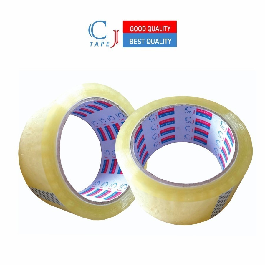 

CJ Lakban Bening, Coklat / OPP CJ Tape 48 mm x 80 Y