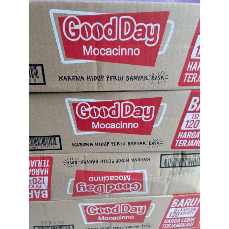 

Goodday Mocacinno 1Dus/12Renceng coffe