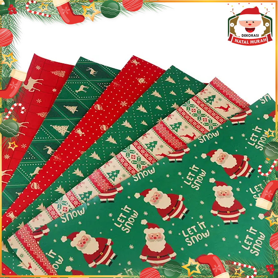 

Kertas Kado Natal Christmas Gift Wrap , Kertas Kado Tema Natal