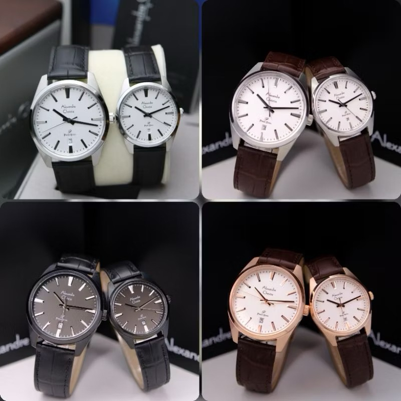 ALEXANDRE CHRISTIE 1035 COUPLE KULIT ORIGINAL GARANSI 1TAHUN