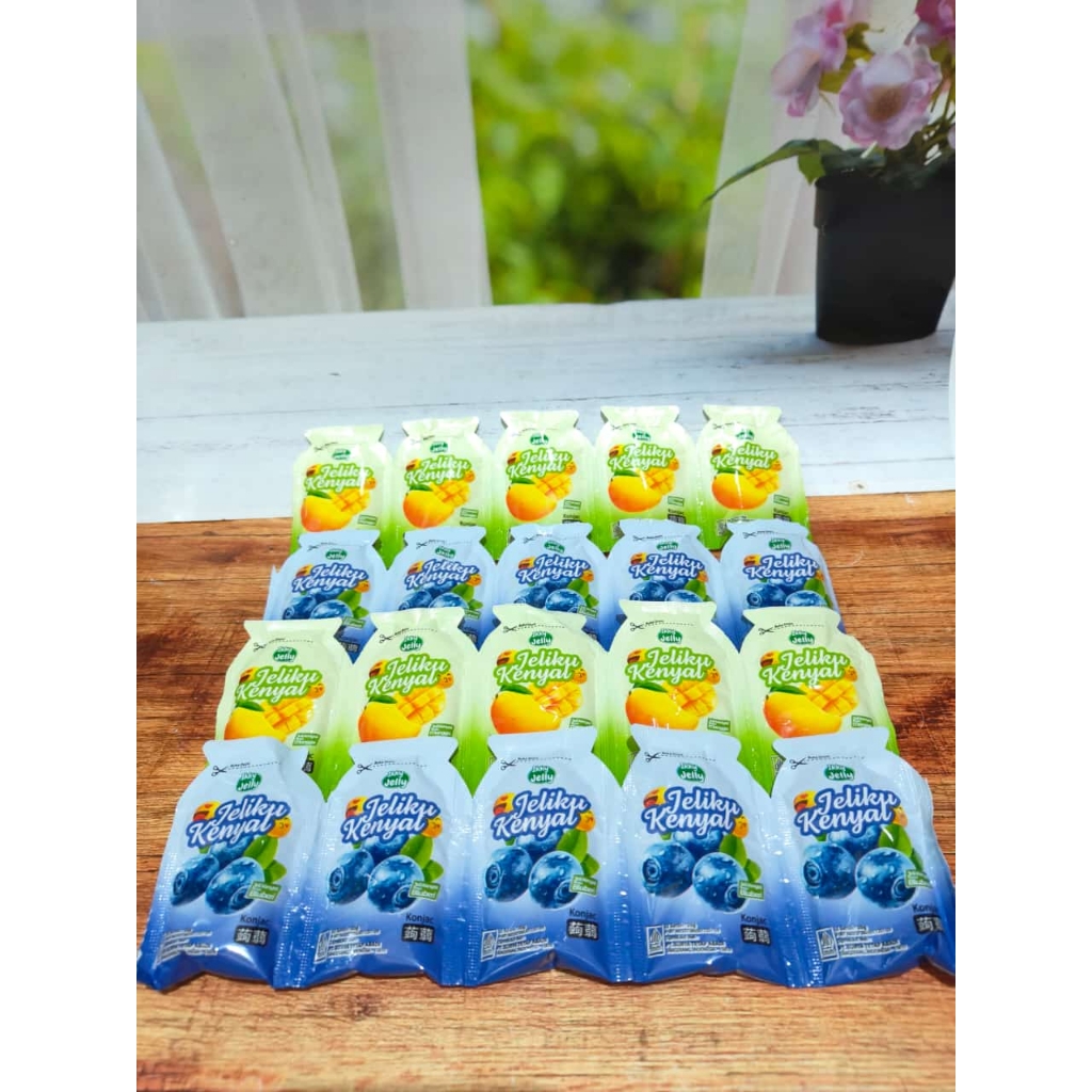

(10 PCS) KONJAC IKKY JELLY JELIKU KENYAL 20 GRAM