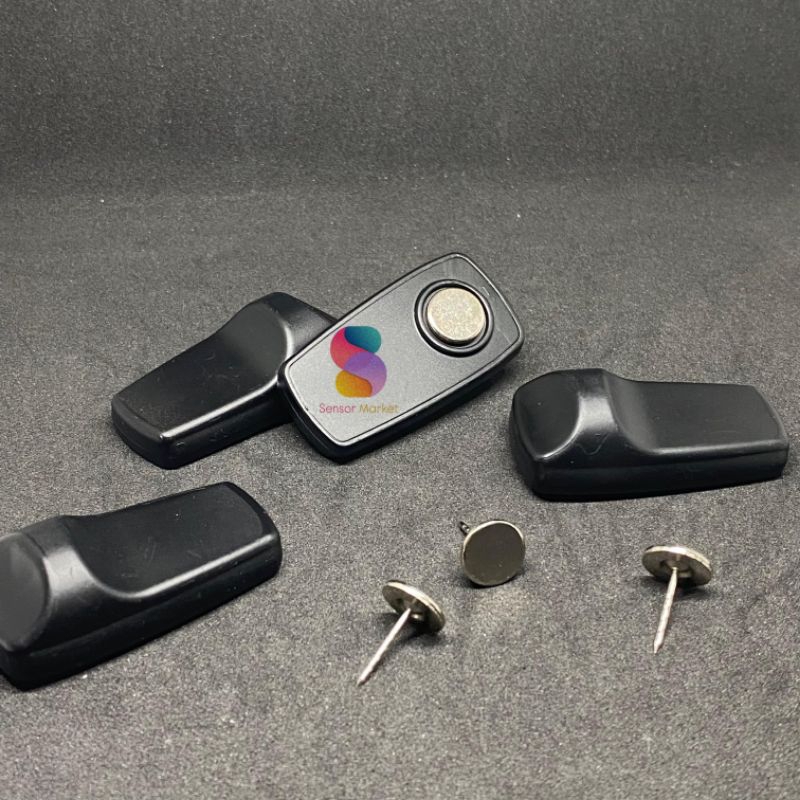 RF Tag Sensor + Pin Besi Flat (Hitam)