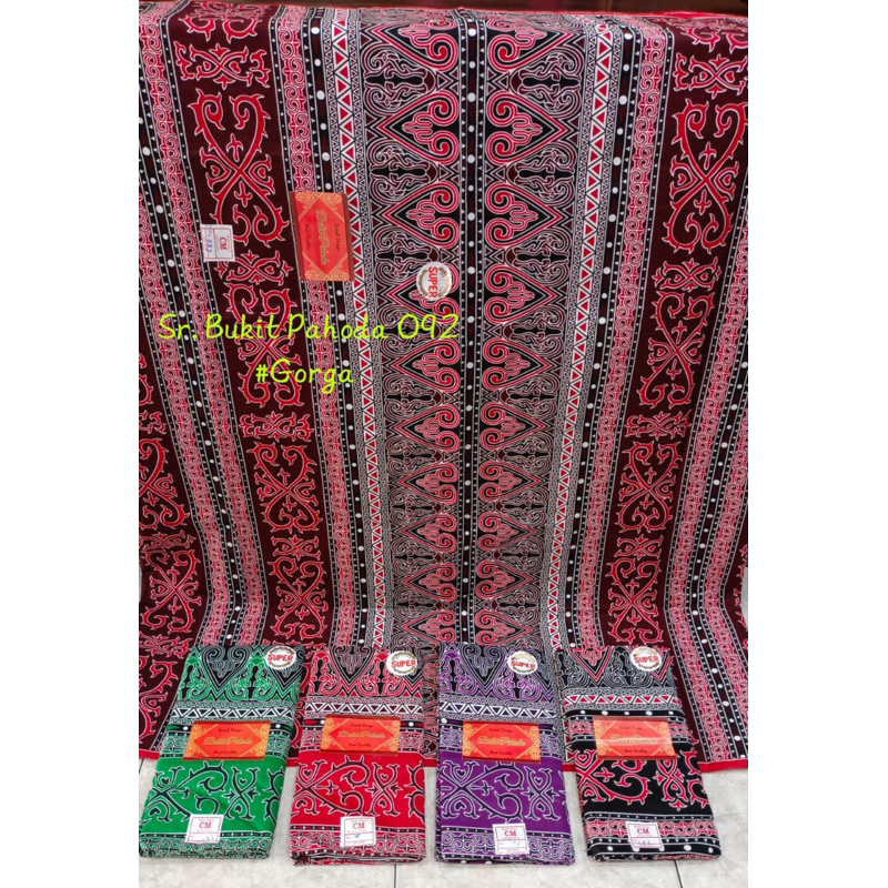 SARUNG KAIN KATUN BATAK METERAN GORGA