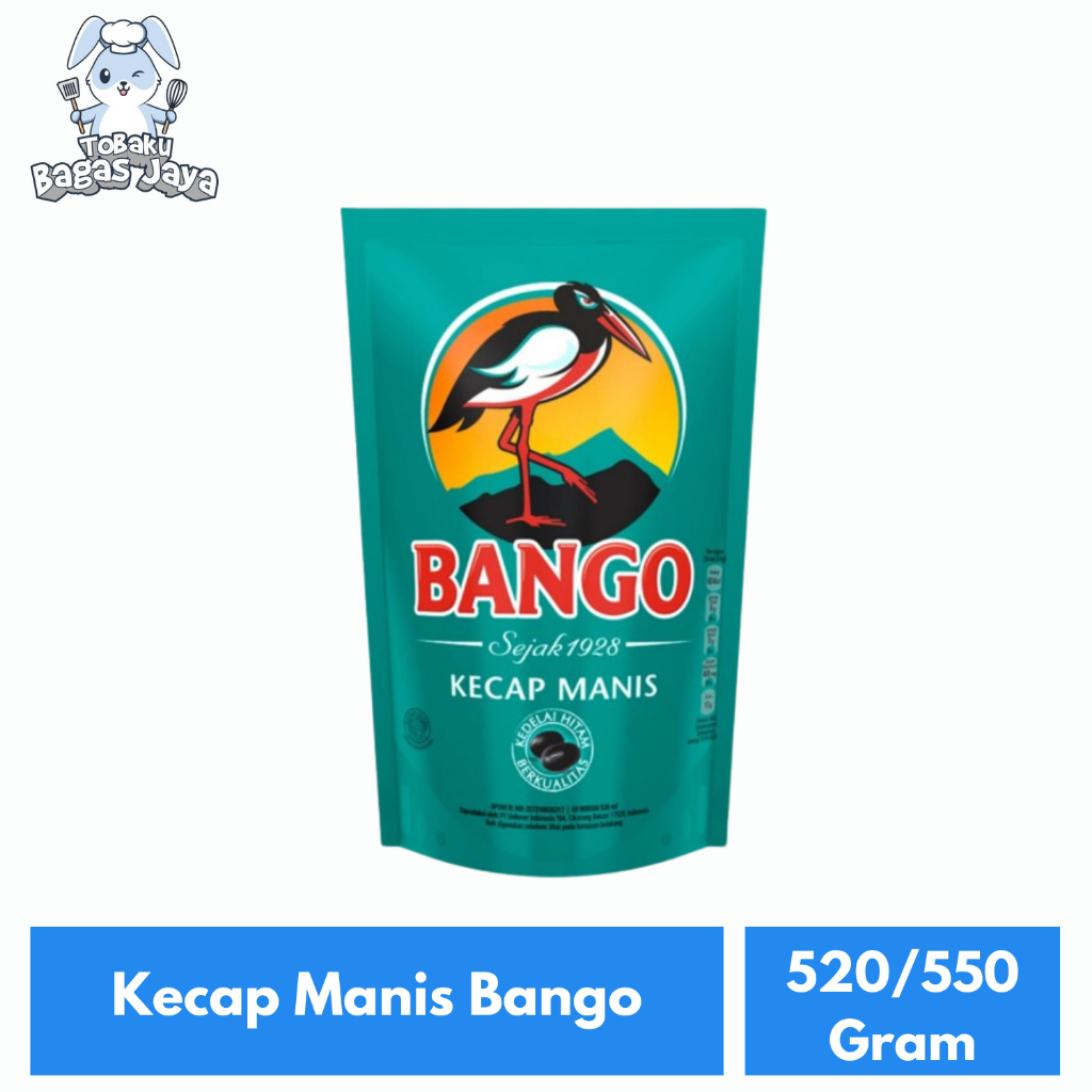 

Kecap Manis Bango 520/550 Ml