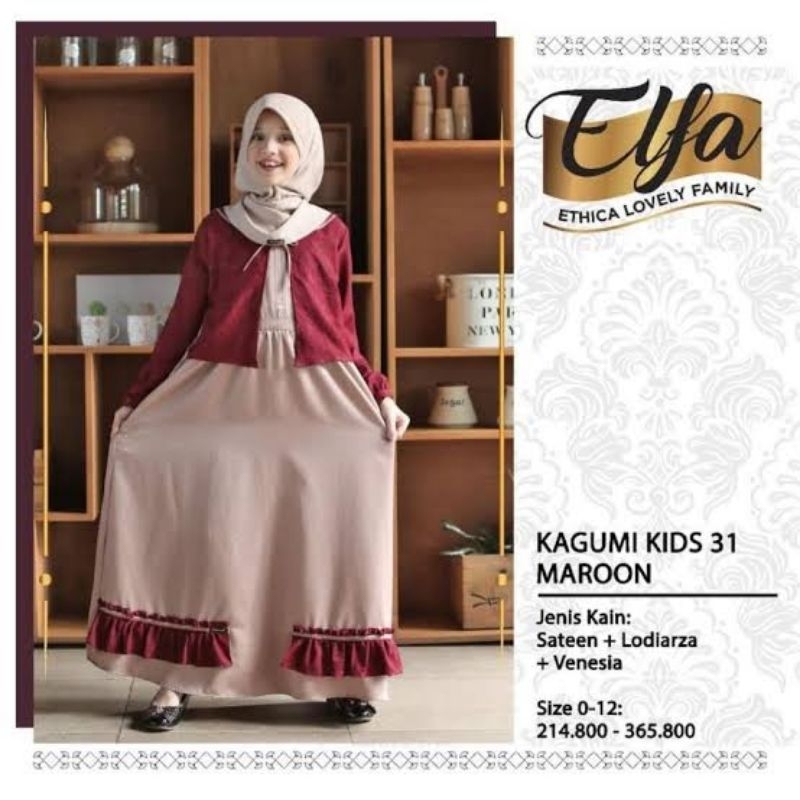ETHICA GAMIS ANAK KAGUMI KIDS 31