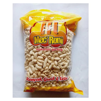 

MAKARONI GORENG MECRONI 350GR / MAKARONI GORENG SNACK RASA ORIGINAL / MEC RONI 350GR