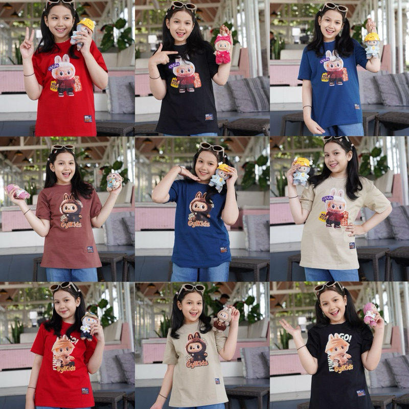 GYL kids kaos Anak Labubu