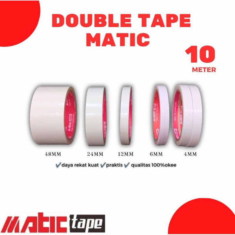 

DOUBLE TAPE MATIC