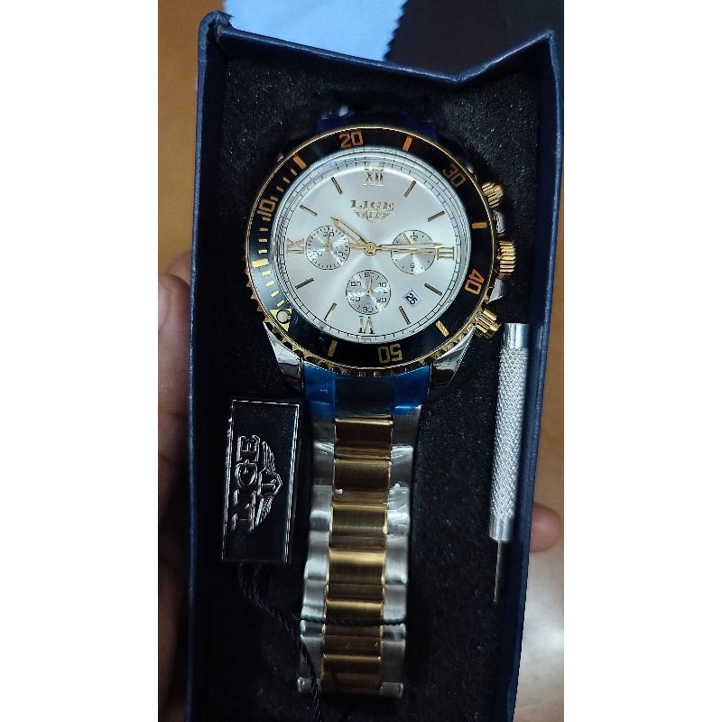 JAM TANGAN PRIA MERK LIGE ORIGINAL