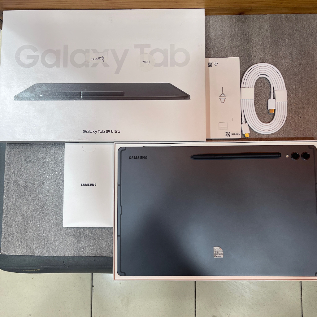 Samsung Tab S9 Ultra Wifi Only 12/256GB Ex Garansi Resmi Sein Fullset Second Original