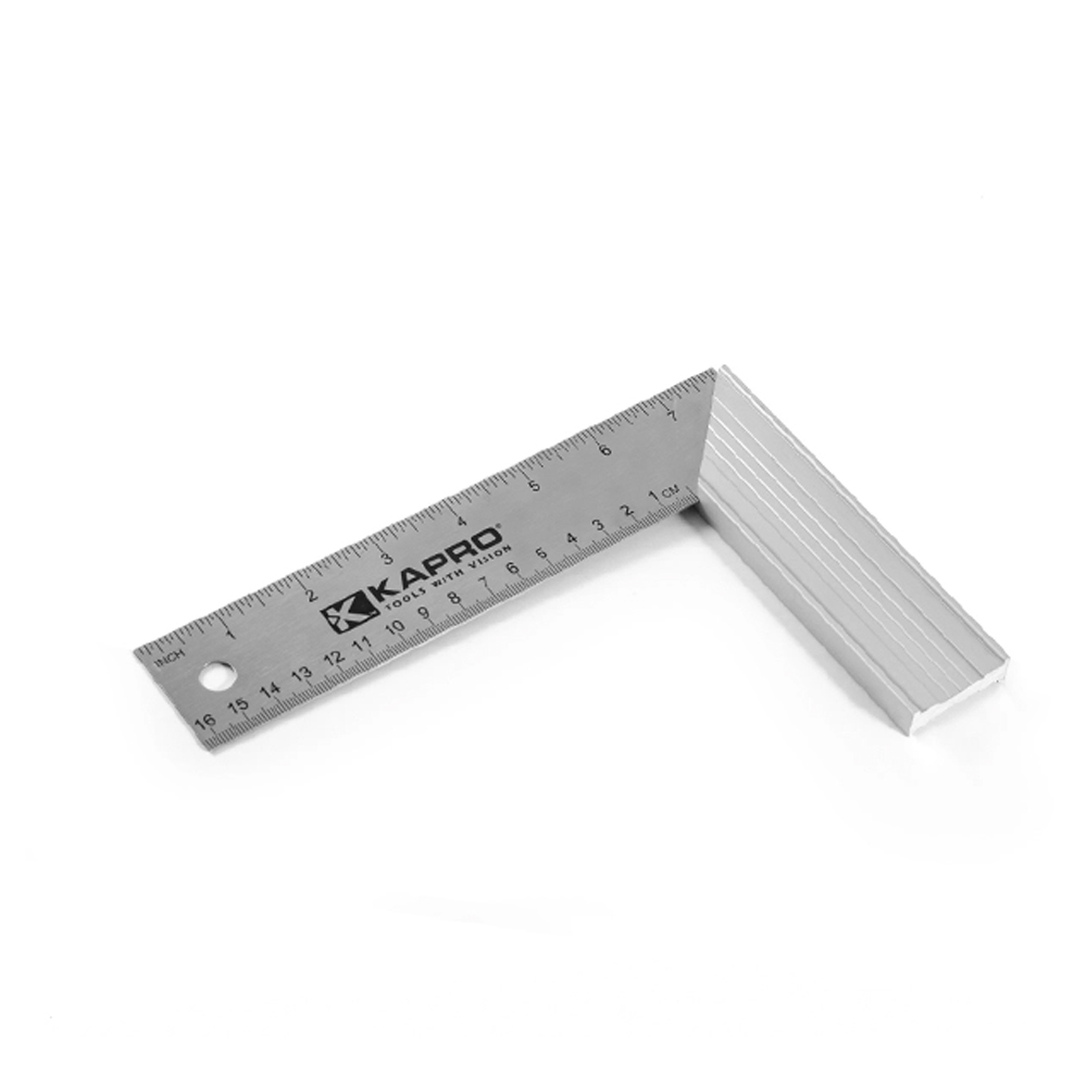 

Penggaris Siku Stainless Steel + Aluminium Handle TRY & MITRE SQUARE Kapro 307
