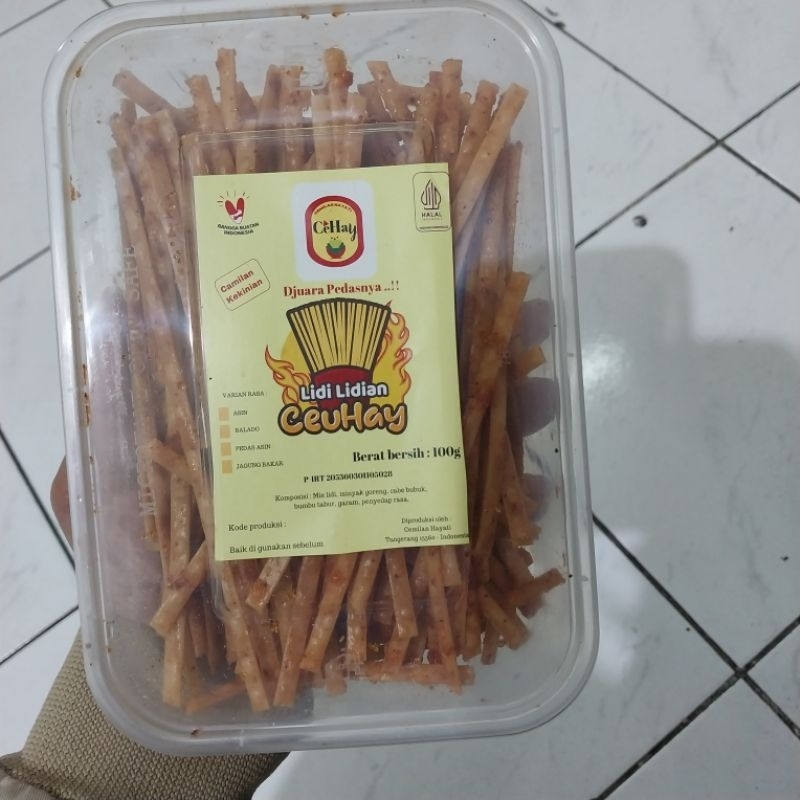 

LIDI GEPENG PEDAS 1 BOX