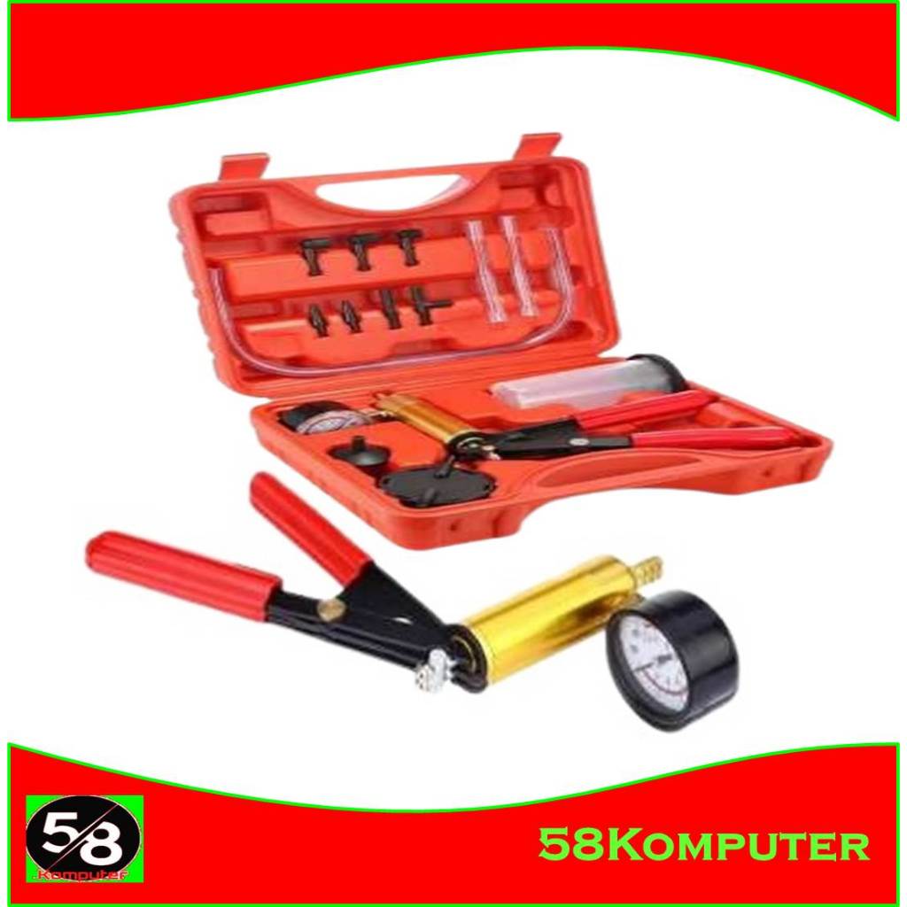 Alat Vakum Vacuum Pompa Minyak Rem mobil Pistol Vakum Minyak Rem Abs Motor Mobil Bleeder Kit Bleedin