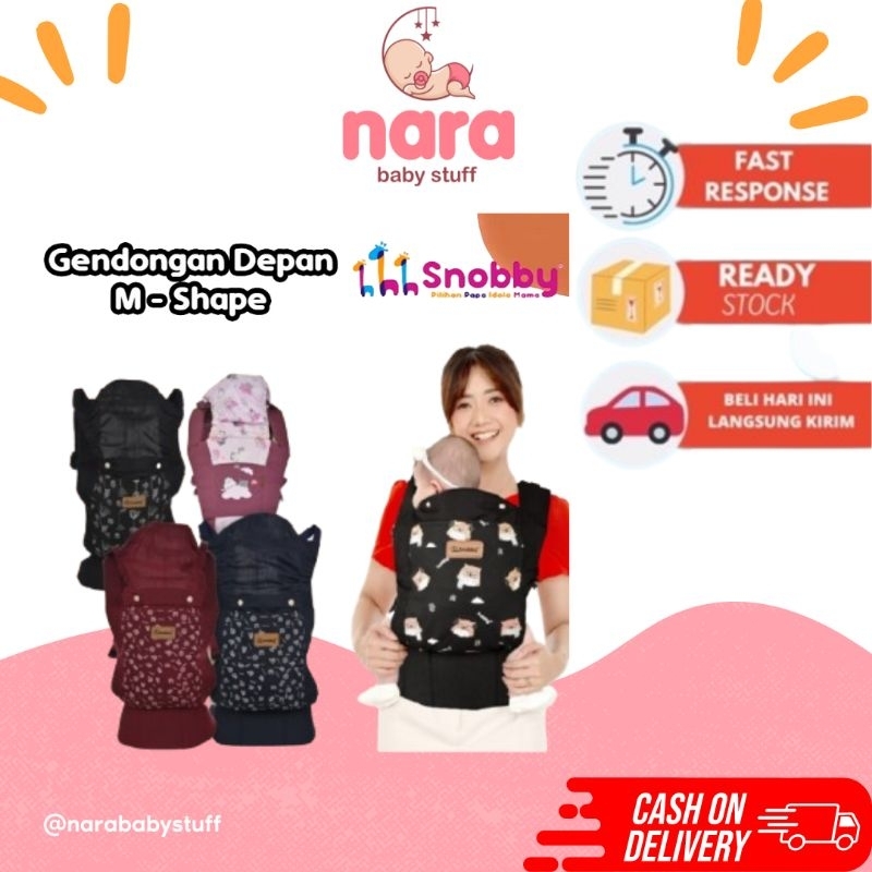 gendongan bayi snobby m shape
