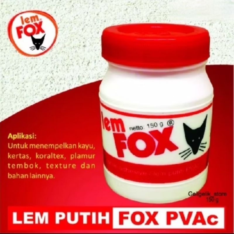 

Lem Fox PVAC 150 gram