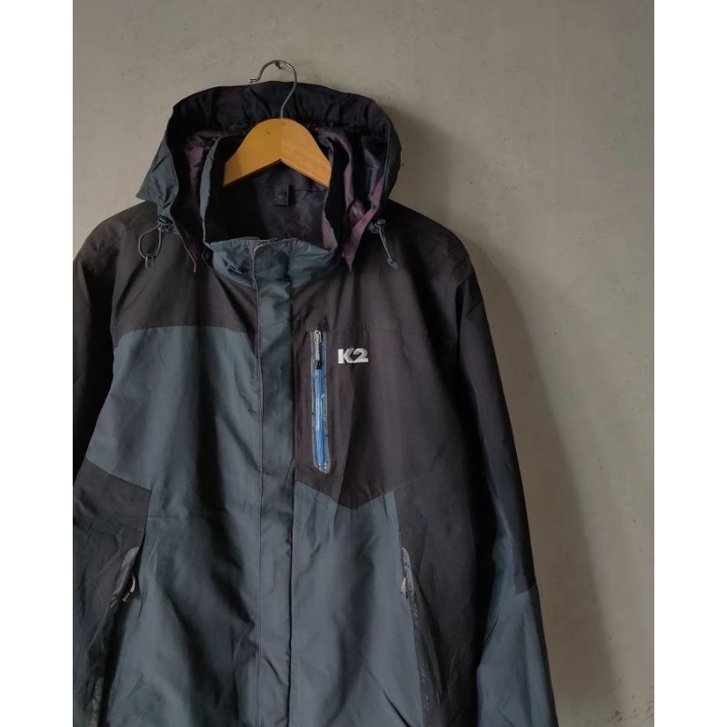 Jaket Outdoor K2 GORE-TEX Gorpcore Waterproof Size L Original Second