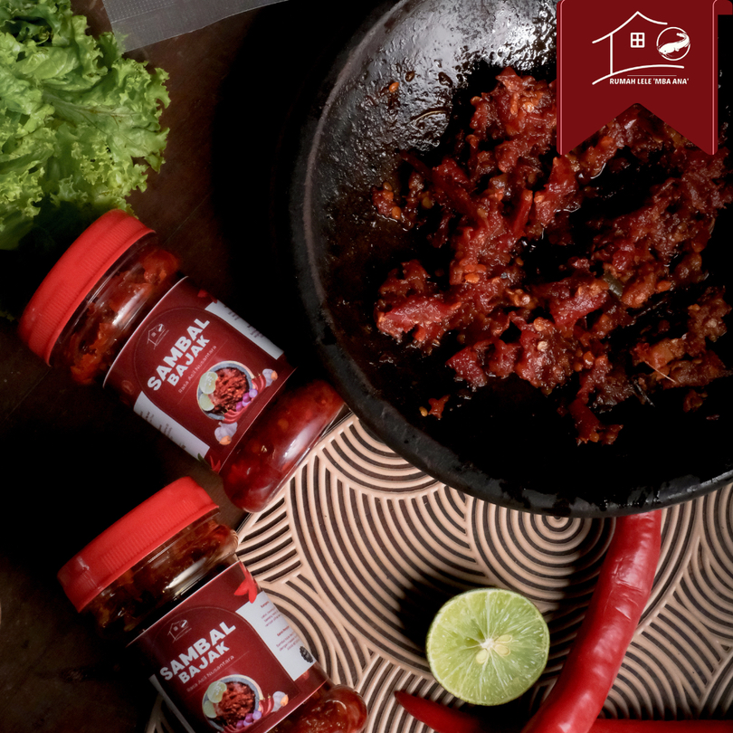 

Sambal Bajak 150gr - Sambal by Rumah Lele Mba Ana