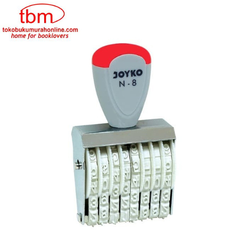 

TBMO Number Stamp / Stempel Angka / Nomor Joyko N-8 / 8 Digits