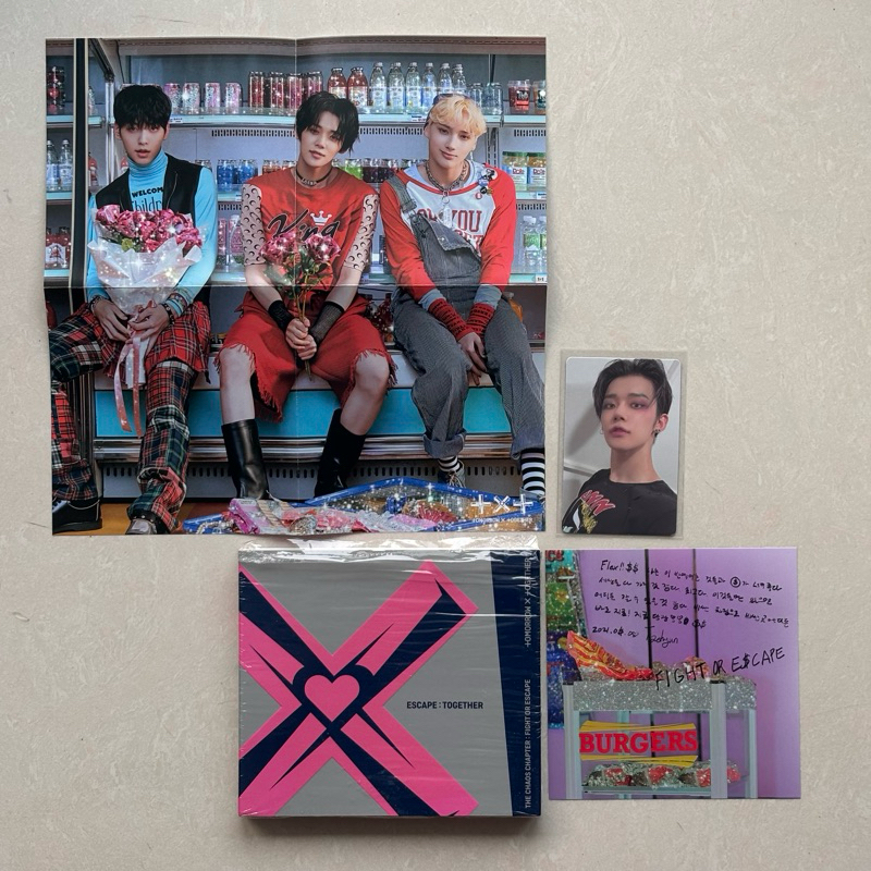 [READY UNSEALED] TXT TOMORROW X TOGETHER FIGHT OR ESCAPE TOGETHER VER. (ESCAPE : TOGEHTER) JEWEL CAS