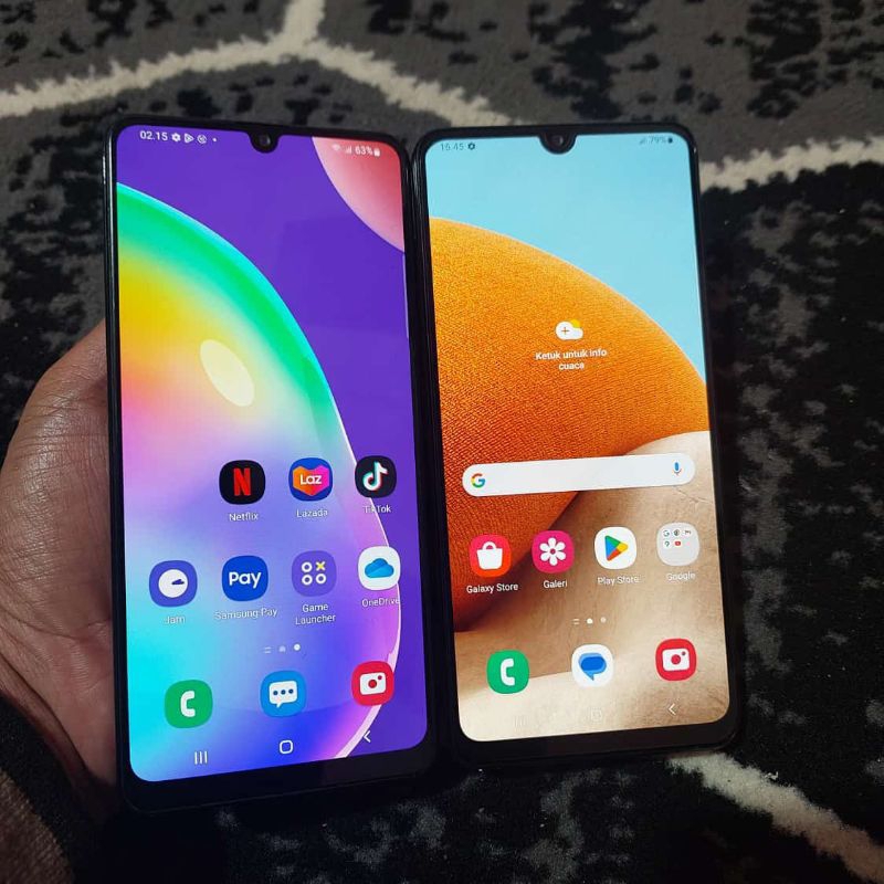 Samsung a31 4G, Samsung a32 4G second pemakaian ex resmi sein