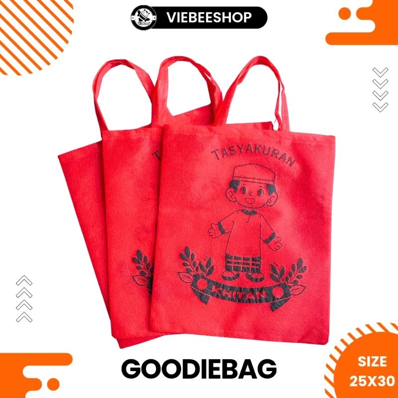 

TAS TASYAKURAN KHITAN TERMURAH BINGKISAN OLEH OLEH KHITANAN PALING LARIS READY SIAP KIRIM F.25X30 40Gsm