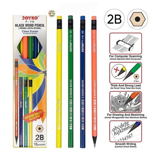 

Pensil Joyko P-116 - Harga Per Pack