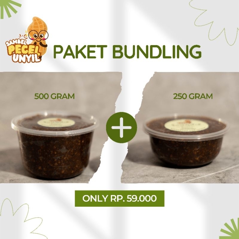 

PAKET BUNDLING SAMBEL PECEL UNYIL KHAS BLITAR