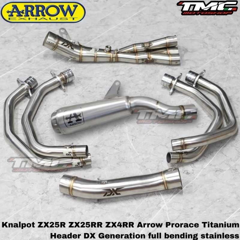 Knalpot ZX25RR ZX25R ZX25 ZX4RR Arrow ProRace fullsystem