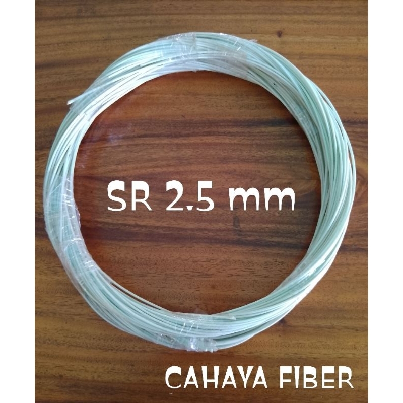 RUJI FIBER PUTIH SUSU SEMI ROL 2.5 mm