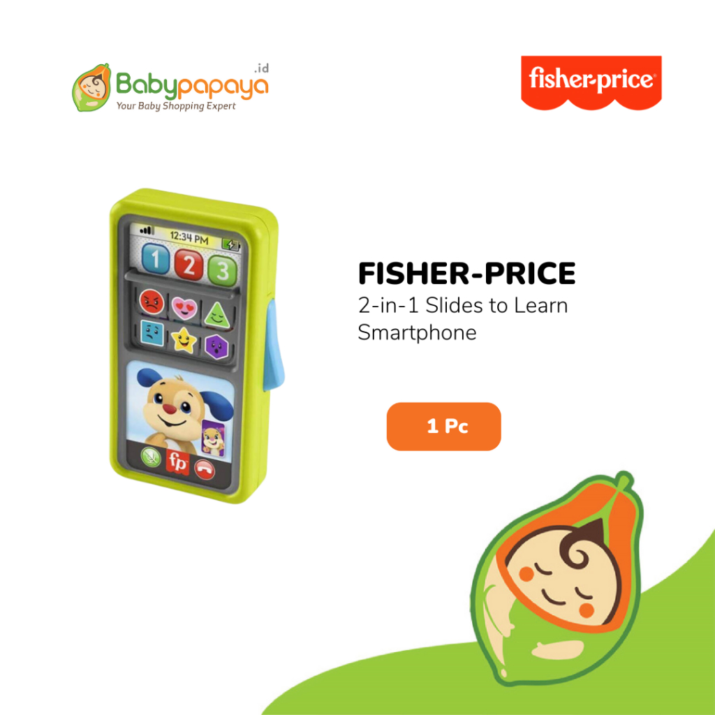 Fisher Price  HLY61 LAUGH & LEARN 2iN1 SLIDE TO LEARN