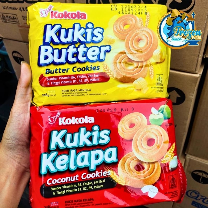 

KOKOLA KUKIS BUTTER DAN COCONUT 218gr