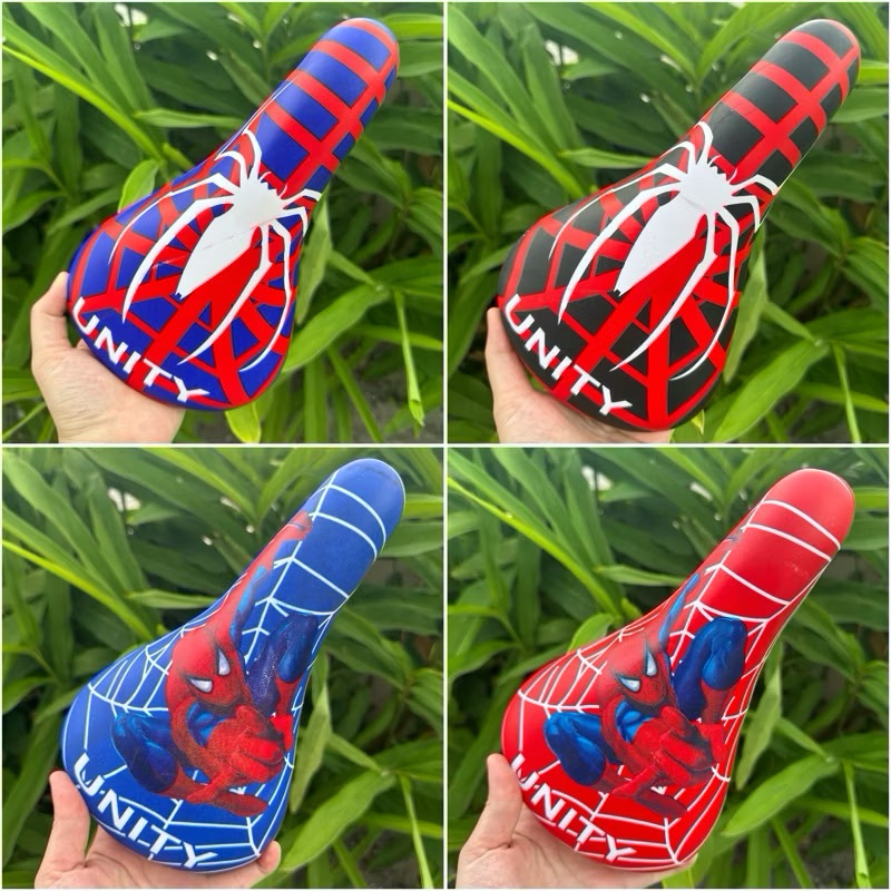 Berjaya Bike - Sadel Sepeda / Tempat Duduk Sepeda SPIDERMAN Anak BMX / Mini 12 16 18 20