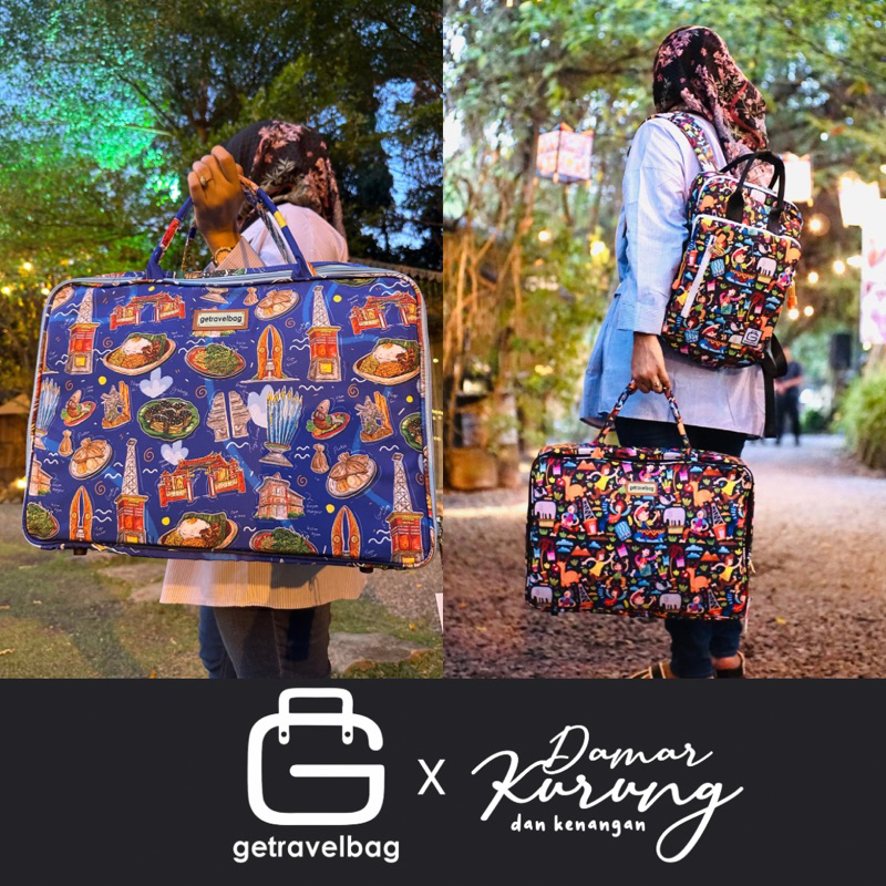 Collaboration Getravelbag X Damar Kurung Gresik