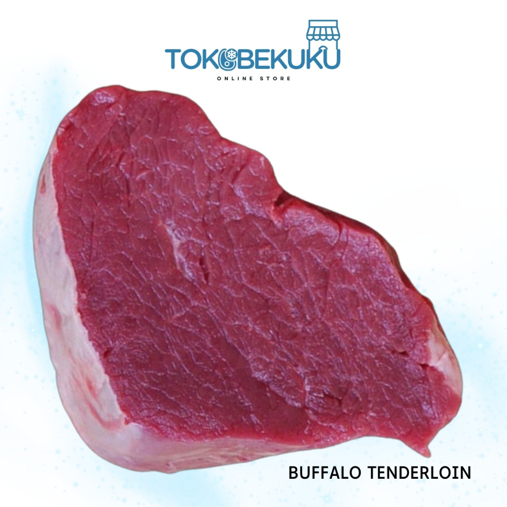 

Daging Tenderloin Kerbau I Buffalo Tenderloin 200gr