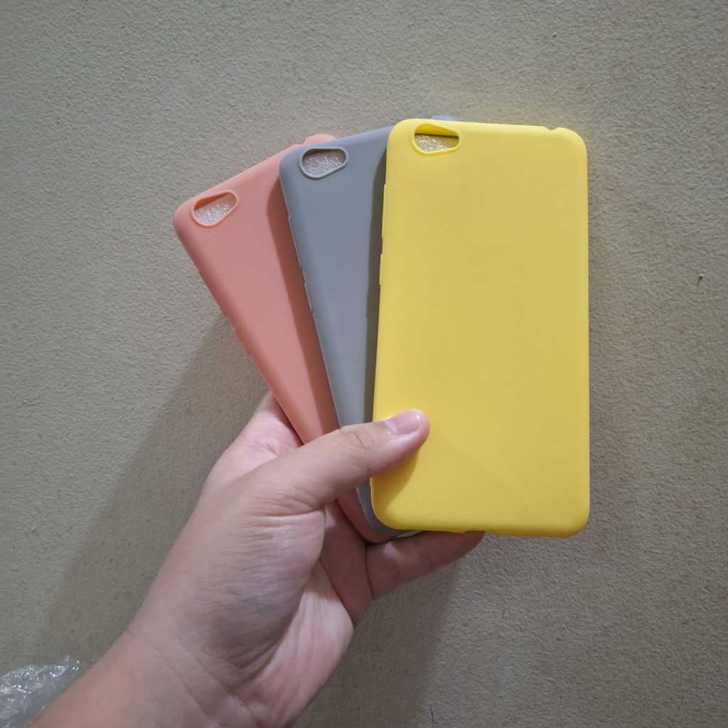 Case Silikon Candy PLONG Vivo Y55 1603 1610 Y55s Lama Softcase Lentur Warna