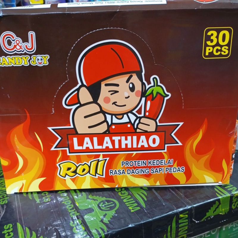

lalathiao latiao rasa daging