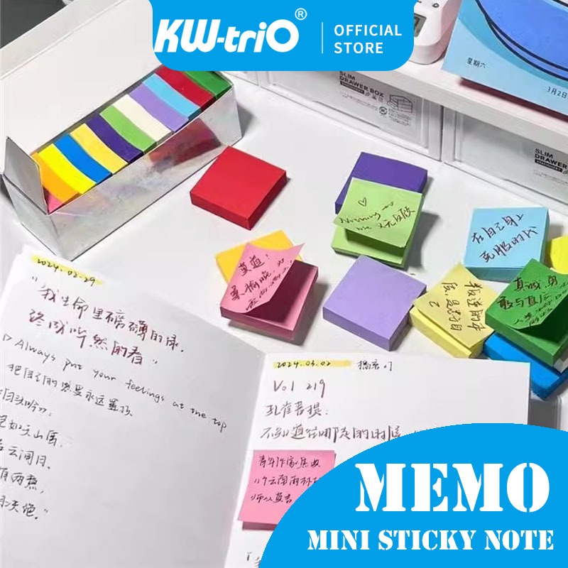 

Memo mini/STICKY NOTES MINI/MEMO STICKY NOTE KERTAS TEMPEL Tempel Sticky Notes Tahan Lama