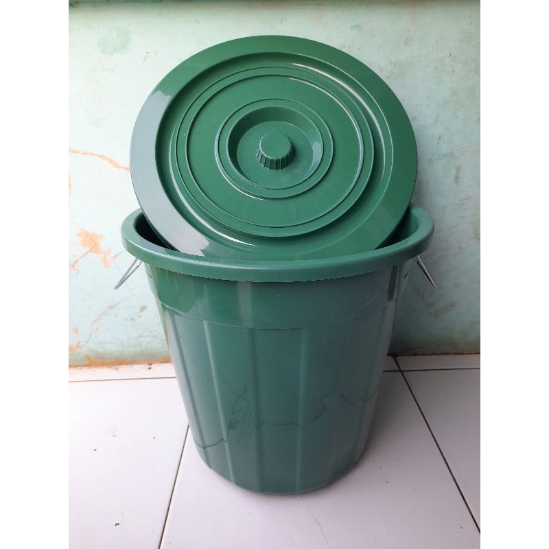 Ember plastik 30 Liter + tutup / hijau