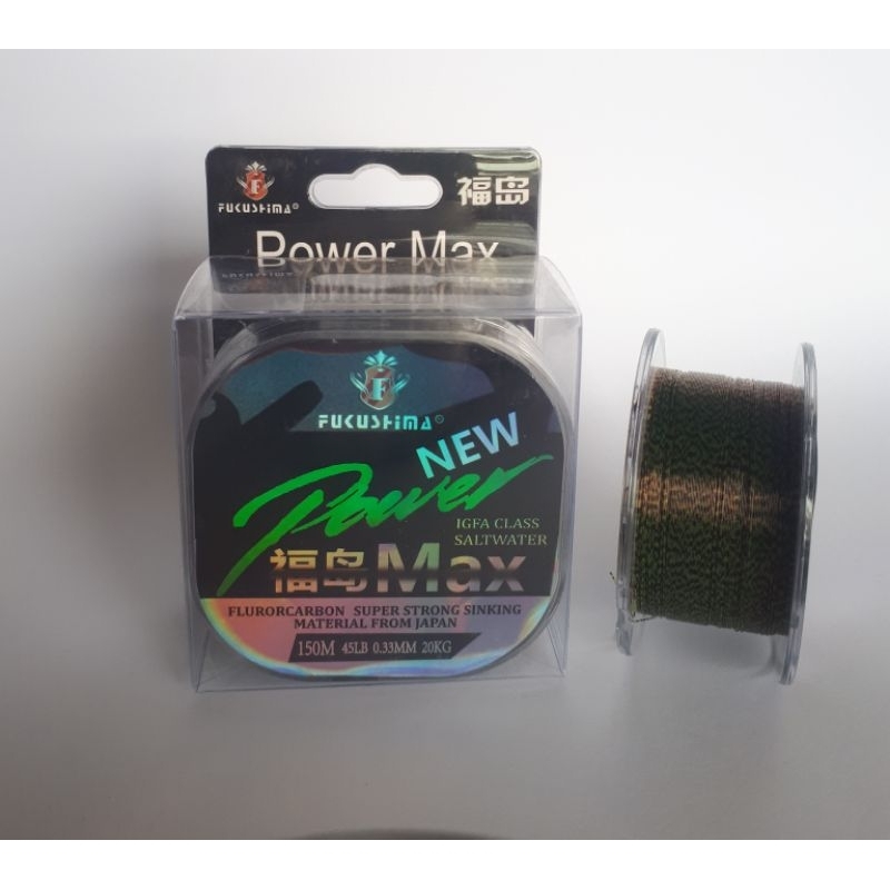 Senar Fukushima Power Max ukuran 100m dan 150m