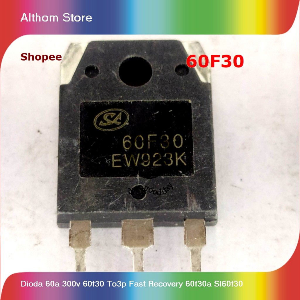 dioda 60a 300v 60f30 to3p fast recovery 60f30a sl60f30