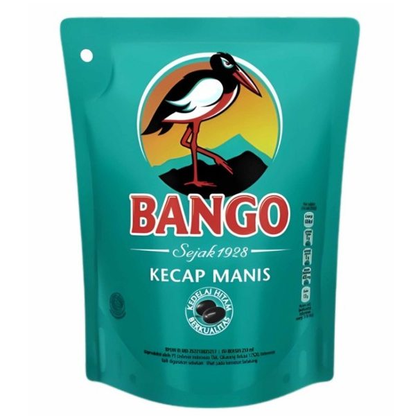 

Kecap Manis Bango Refill Pouch 280Ml