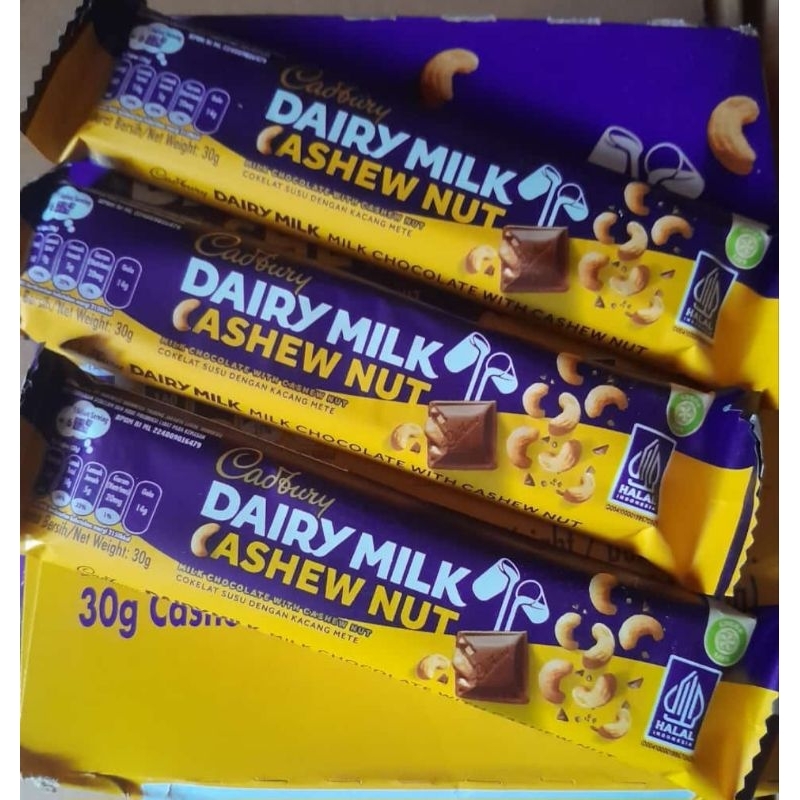 

Cadbury Cashew nut 30gr dapat 3 pcs exp 2025