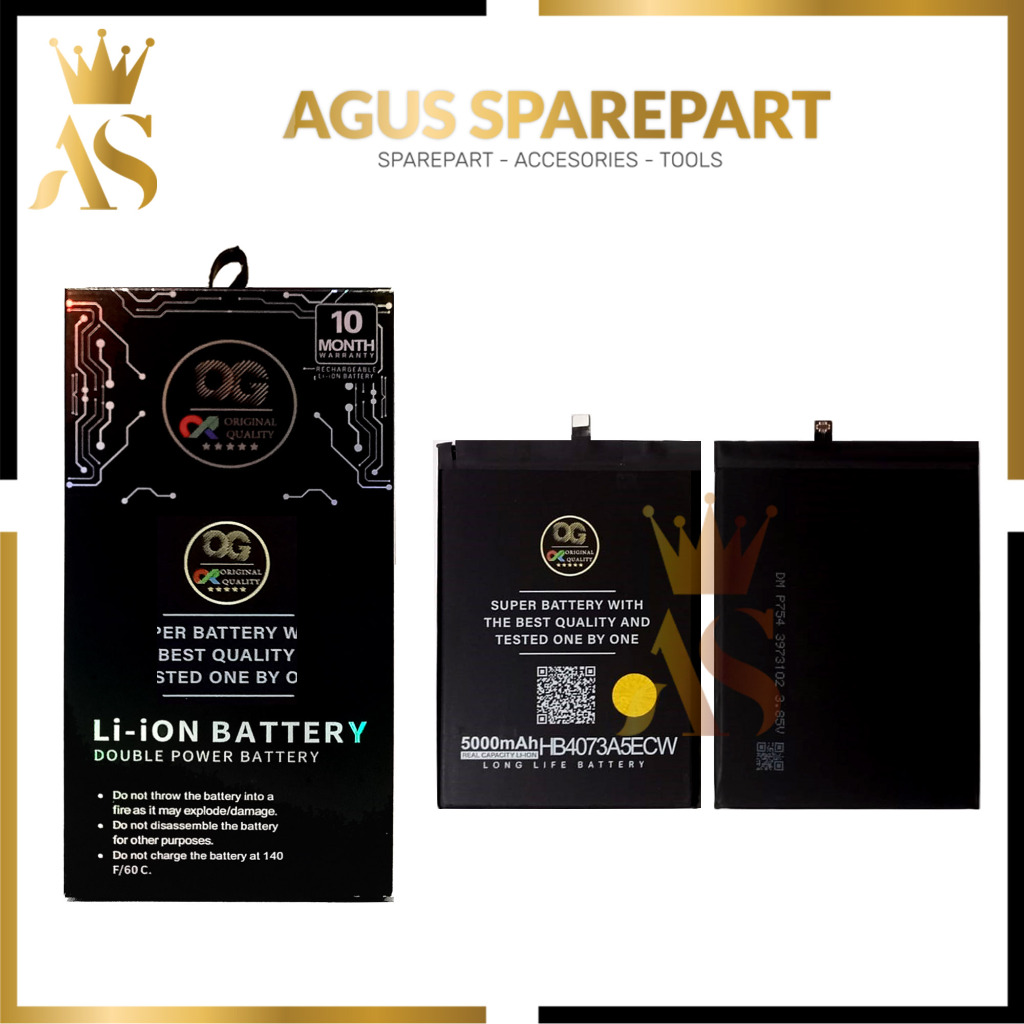 BATERAI OGS MATE 20X / HONOR NOTE 10 / HONOR 8X MAX / HB4073A5ECW ORI 100 / BATTERY / BATRE