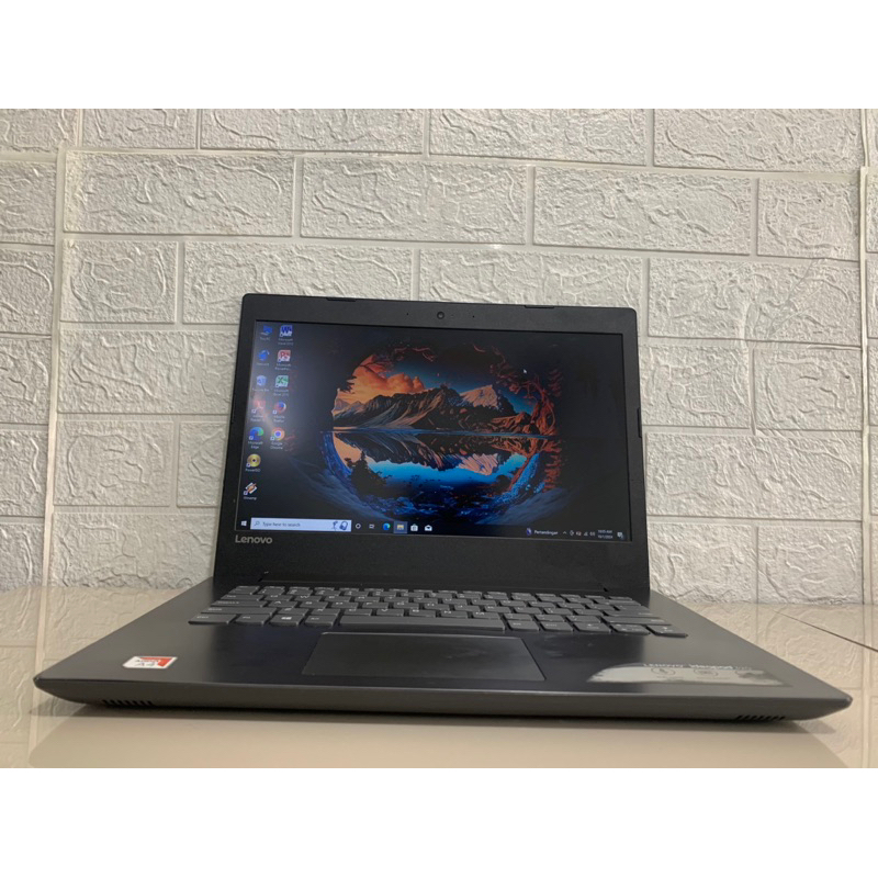Laptop Second Murah.Laptop Lenovo Ideapad 320,Amd A4,Ram 4,Hdd 500Gb.Slim,Ringan,Aman No minus