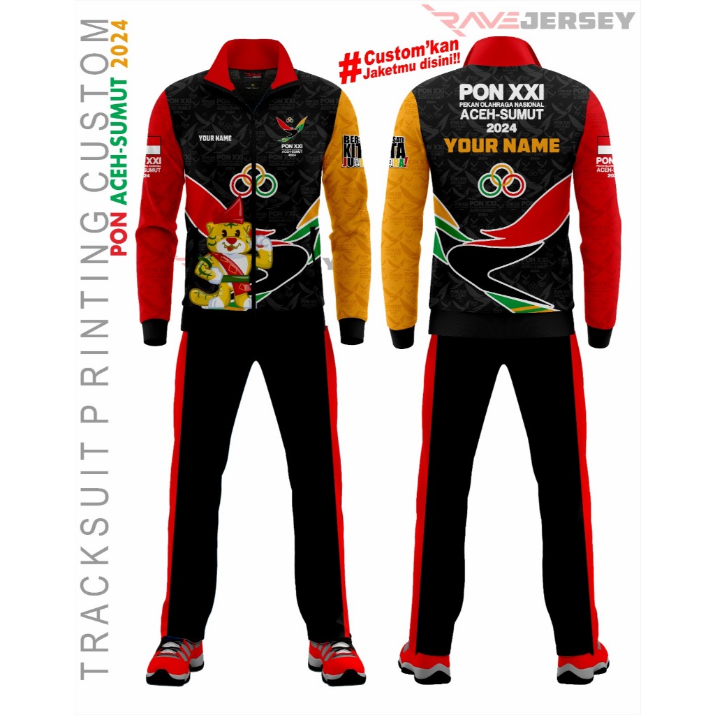 TRACKSUIT PON PRINTING CUSTOM, JAKET KONTINGEN PRINTING, STELAN JAKET FULL PRINTING  CUSTOM