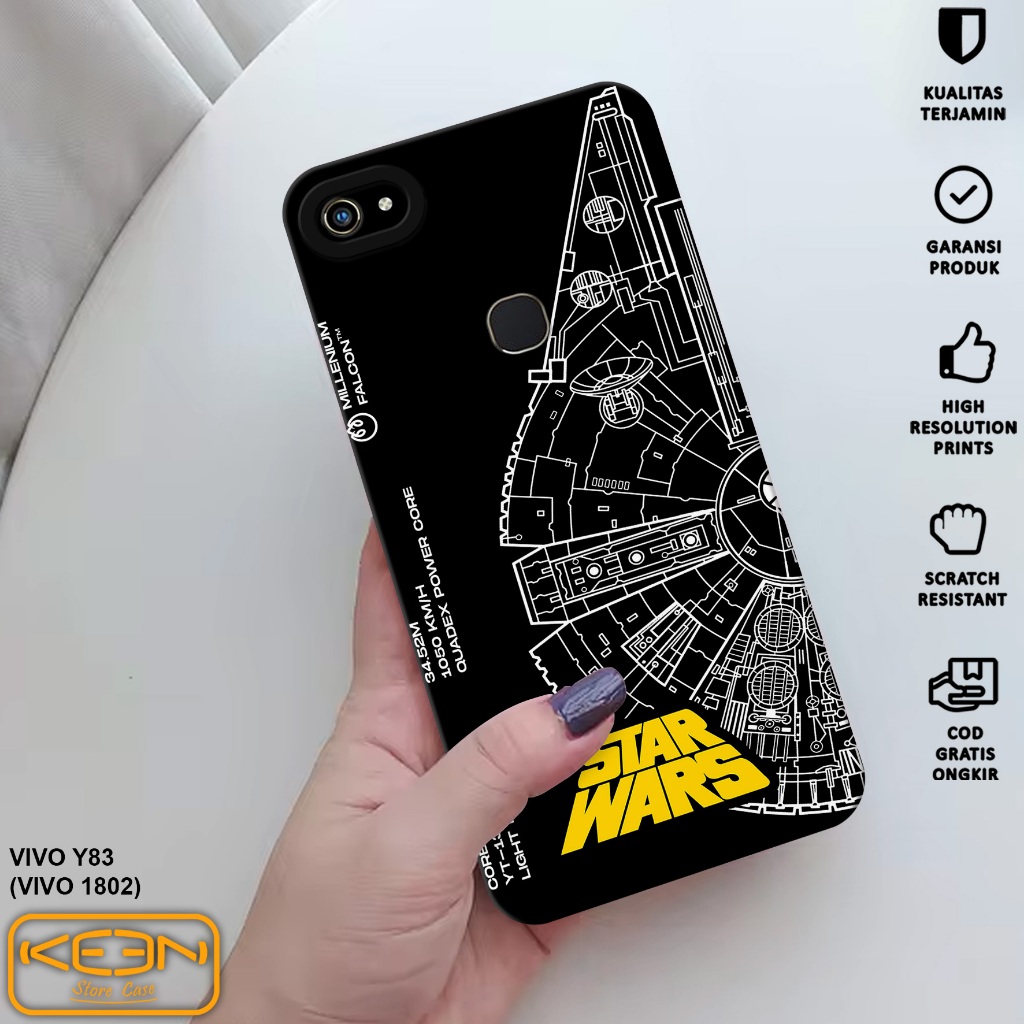 Case Hp Vivo Y83 - Casing Hp Vivo Y83 Motif Starwars - Case Procamera - Softcase Hp Vivo Y83 - Silik